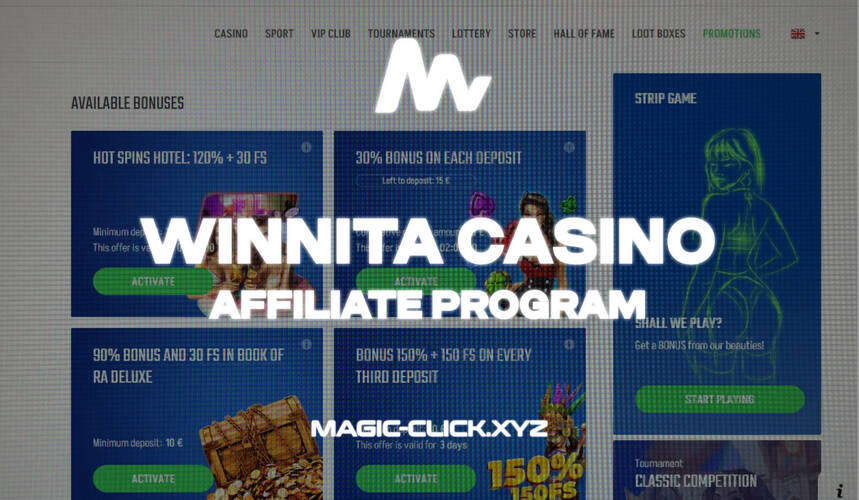 Scopri tutti i segreti del winita slot!