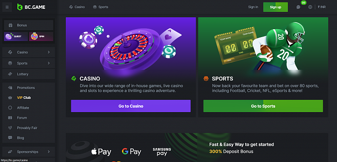 Exploring the Thrills of BC Game Casino Germany